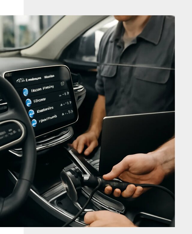 Установка приложений Geely для мультимедиа автомобиля в Устях-Джегуте