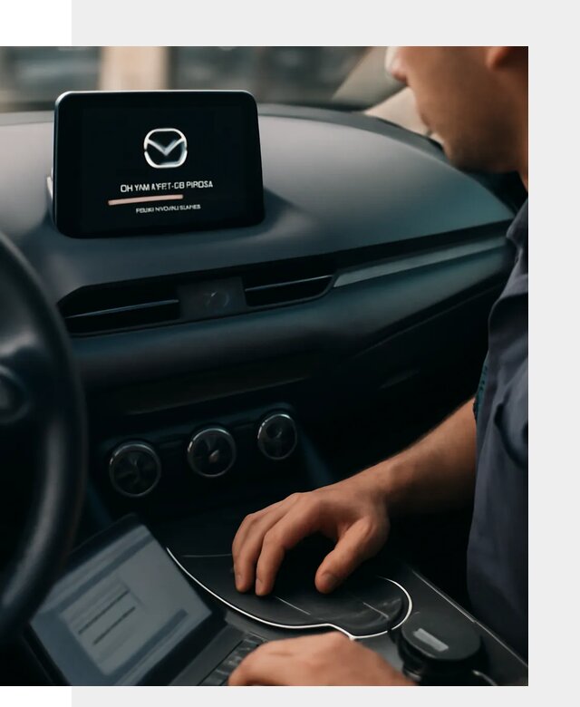 Установка приложений Mazda на мультимедийную систему в Устях-Джегуте